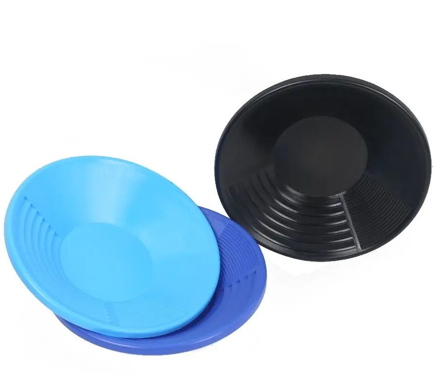 

Plastic Gold Basin Nugget Mining Pan Dredging Prospecting River Tool For Mountainous Areas, Rivers, Creeks