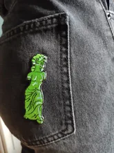 Parche bordado para ropa y sombrero, brazo roto, Venus, Virgen María, Mona Lisa, sonrisa