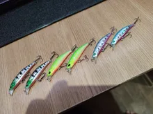 Sinking Minnow Fishing-Lure Hard-Bait Pike-Wobblers Bass Artificial-Japan Slowly 65mm