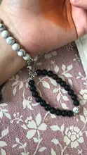 2021 de moda 2 unids/set cuentas de piedra Natural pulsera de Yoga para los amantes distancia imán par de pulseras de joyería de amistad