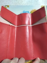 Nuevo estilo de cuero de la PU monedero bolsa de maquillaje Pem lápiz caso cosmético bolso Retro