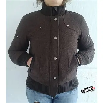 

WOMAN JACKET IXON PLAZA LS BROWN