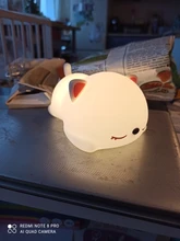 Bedside-Lamp Night-Light Touch-Sensor Remote Bedroom Baby Gift Rechargeable Silicone