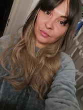 EASIHAIR-Pelucas largas oscuras para mujer, color marrón, con flequillo, resistente al agua y al calor, cabello sintético afroamericano