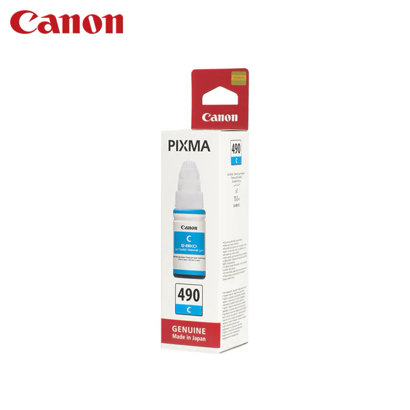 

Картридж Canon GI-490 C (для G1400/G2400/G3400)