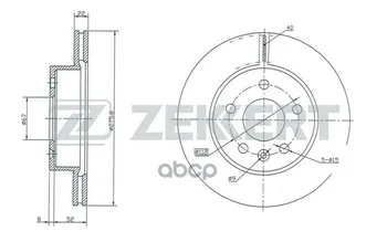 

TORM disc. Before. MB V-Class (638/2) 96-vito (638) 96-zekkert art. bs-5238