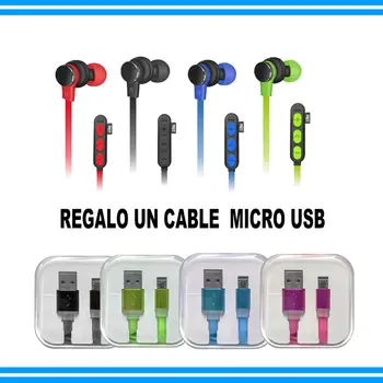 

AURICULARES INLÁMBRICOS BT CON LECTOR MICRO SD
