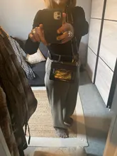 Mini bolso de mano estilo retro para mujer, bandolera pequeña a la moda, estilo simple, con correa de hombro ancha, tipo mensajero, 2020