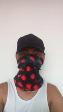 Los hombres y las mujeres en Neck Gaiter al aire libre magia turbante transpirable 3d impreso pañuelo Bandana resistente al viento bufanda Шарф Труба #30