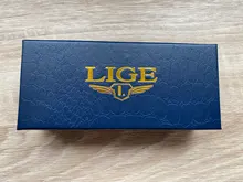 LIGE-reloj de cuarzo deportivo para hombre, accesorio Masculino de pulsera resistente al agua 30ATM con calendario, complemento Masculino de marca de lujo con diseño moderno