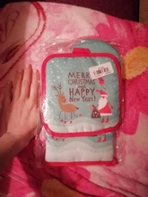 Party-Decoration-Supplies Gloves Kitchen-Mat Dining Christmas-Baking Natal Xmas New-Year