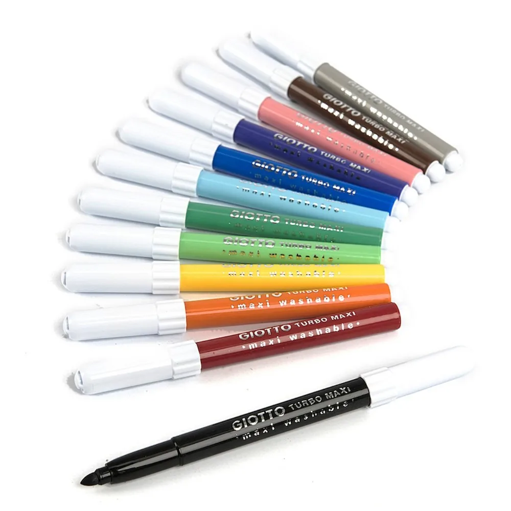 Crayola Take Note! Ultra-Fine Washable Felt-Tip Marker Pen, Pack of 6