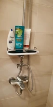 Bathroom Shelves Shampoo-Tray Storage-Holder Adjustable Zhangji High-Quality