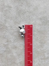 Plata de Ley 925 de un perro historia caniche Cachorro Bulldog Francés perlas encanto Fit BISAER encantos de plata 925 Pulsera Original