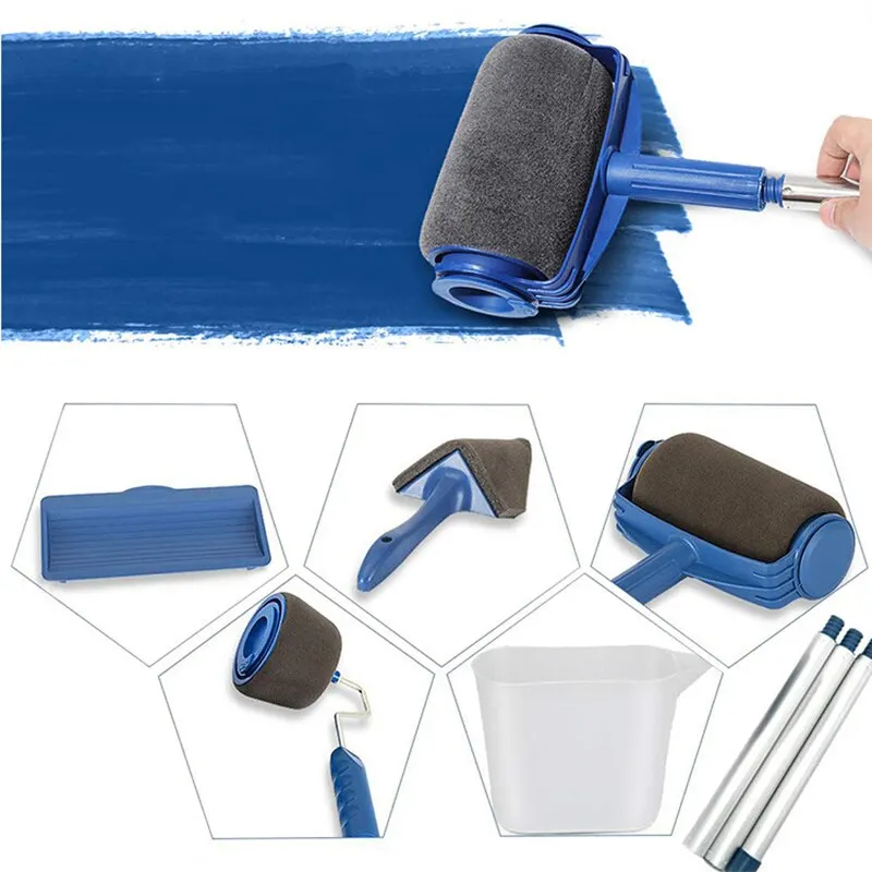 NEW multifunction paint Runner Roller, Pro Kit, corner brush, office wall decor, DIYPaint