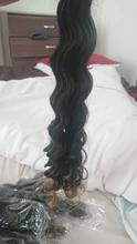 Crochet Pelo Rizado trenza Arco Iris trenzado pelo 22 trenzado extensiones de cabello de la ola de mar trenzas de crochet para pelo a granel