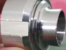 Dioptrías de acero inoxidable SS304, torre de vidrio extraíble con rosca, 1, 1,5, 2, 2,5, 3, 3,5, 4 y 6 pulgadas