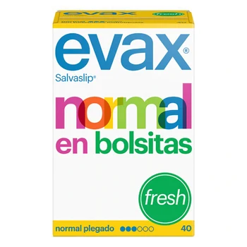 

Normal panty liner fresh Evax (40 uds)