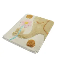 Коврик для ванной-коврики | коврик для ванной нескользящие Противоскользящие коврики большой слон кофе 50X60 см