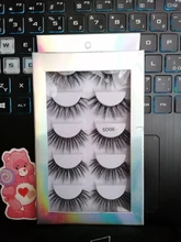 Pestañas postizas de visón 3D, 5 pares, naturales, Cilius, volumen, maquillaje, extensión de pestañas magnéticas, TSLM2