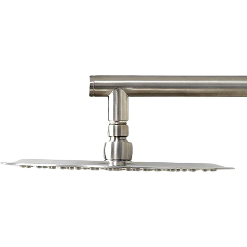 Душевой гарнитур WasserKRAFT A038 (3-функциональная лейка, шланг, насадка 25 см нержавеющая сталь, стойка 2,4 см)