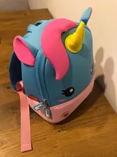 Girl Backpack Unicorn School-Bag Toddler Cartoon Travel Kids Mini Pre 3D for Boys 2-8-Years