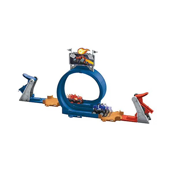 Автотрек Fisher-Price "Вспыш и чудо-машинки" Огненное кольцо