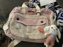 Mochila pequeña con diseño de conejo para mujer, morral escolar con diseño de conejo, a la moda, para estudiantes y chicas