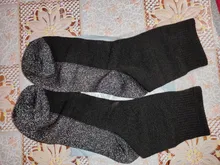 Calcetines térmicos de invierno de 35 grados, fibras aluminizadas, gruesos, únicos, cómodos, para mantener el pie caliente, 1 par