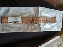 Correa de lujo para Samsung Galaxy watch 3 active 2, 20MM, 22MM, 42mm, 46mm, Gear s3, lazo de diamante de acero para xiaomi amazfit huawei