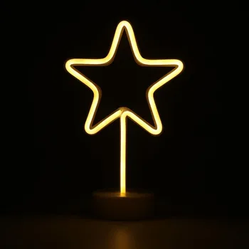 

LED neon Decoration lamp night light table lamp star