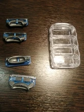 Gillette-Cuchillas de afeitar para hombre Fusion, 5 capas, cuchillas de seguridad, acero inoxidable, cuidado de la cara, 4 unidades