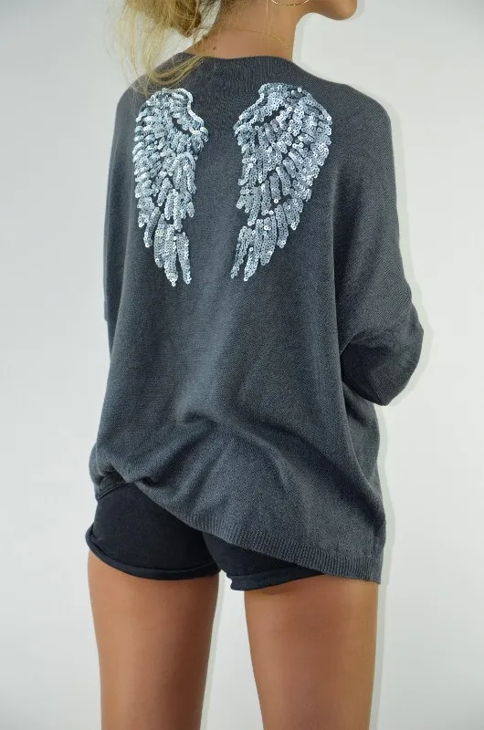 GREYMODA Джерси MUJER ALAS - Цвет: Azul