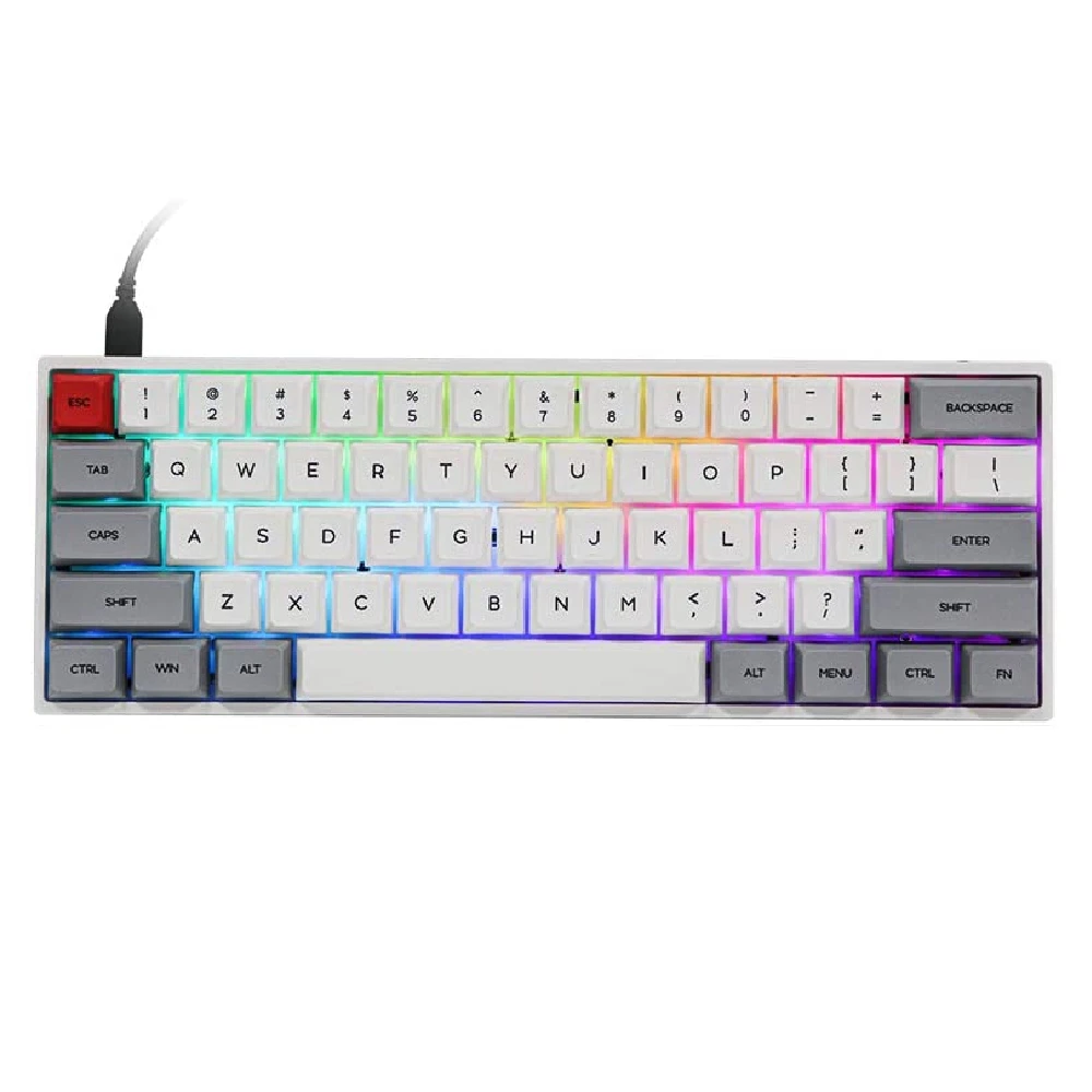 Epomaker Skyloong GK61XS ホワイト（赤軸） Amazon.com: EPOMAKER SKYLOONG GK61 SK61 61 Keys Hot
