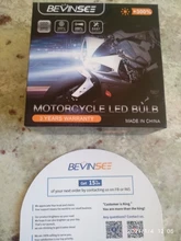 Bevinsee-bombillas LED para faro delantero de motocicleta, luces antiniebla para Honda Kawasaki Ninja, H7, H4, 6500K, 80W, 1500LM, H1, H3, H11, 2 uds.