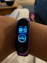 Reloj inteligente deportivo M4 para mujer, con pantalla LED, Bluetooth, resistente al agua, digital
