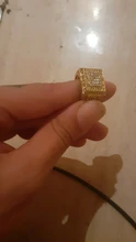 CC Rings For Men Luxury Fashion Jewelry 24K Gold Ring Cubic Zirconia Bridegroom Wedding