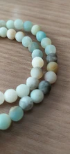 Beads Bracelet Watermelon Turquoises Frosted Jewelry-Making Amazonite Natural-Stone Tiger-Eye