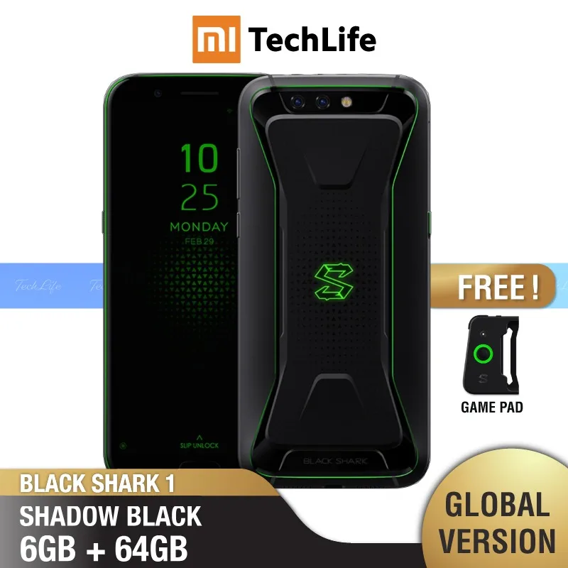 Глобальная Версия Black Shark 1 64 Гб ROM 6 Гб RAM(абсолютно новая/запечатанная) black shark, blackshark1, blackshark