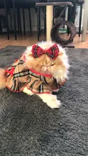 Dress Costume Dog-Puppy-Clothes PET PETCIRCLE Small Dog Classic Check Fit Pet-Cat All-Seasons