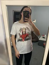 Camisetas de La Casa de Papel para mujer, camisetas de moda para mujer, estilo Harajuku, de hip hop