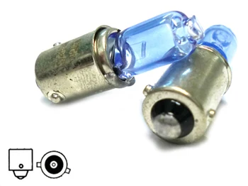

Lamp H6 12V 6W BAX9s H6W with effect Gas XENON White