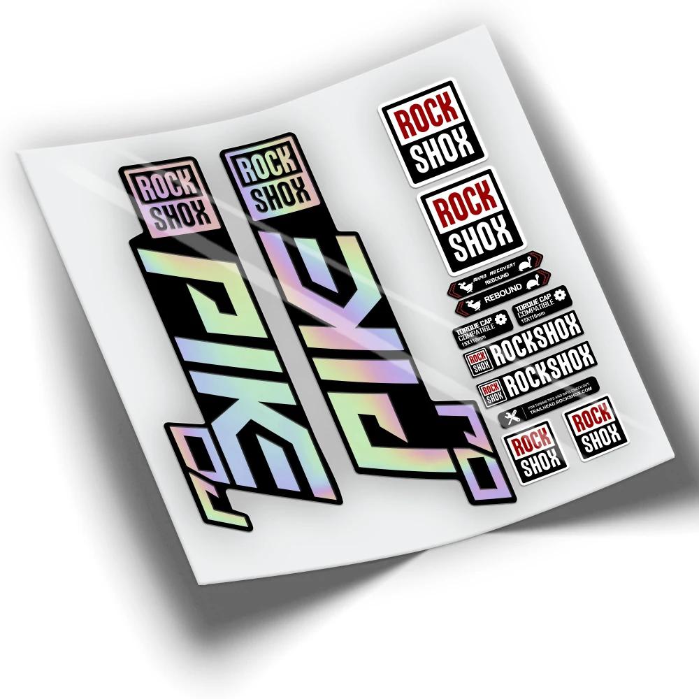 ステッカー自転車rockshoxパイクdj 2021 WP384マウンテンバイク 