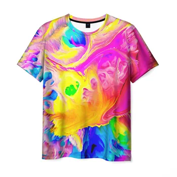 

Men's T-shirt 3D paint