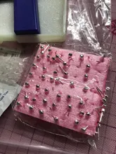 Beauty-Kit de 98 pares de acero inoxidable para mujer, estuche femenino, rotulador, aparato de orificio de oreja, herramienta para Rotura de oreja, pistola profesional