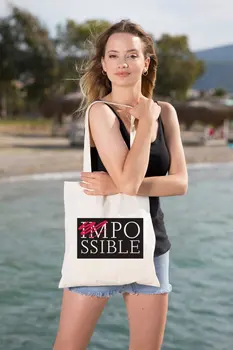 

Angemiel Bag Possible Shopping Beach Tote Bag