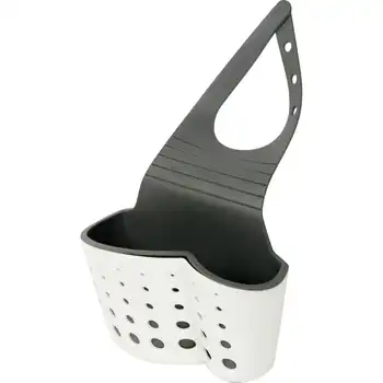 

Stand for brushes and sponges 5.5x11x8.5 cm, color white/gray