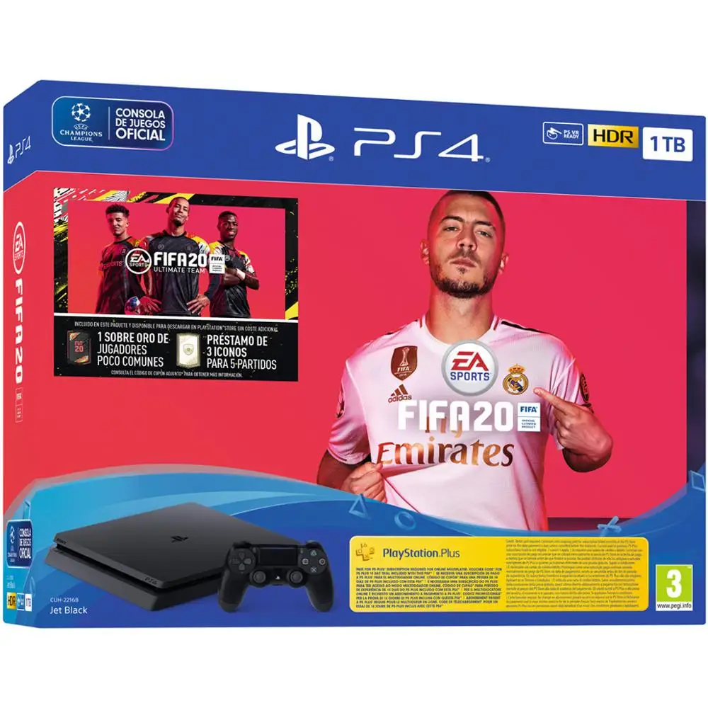 PlayStation 4 1TB + FIFA 20 