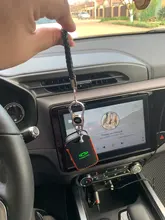 Funda de cuero con 3 botones para llave de coche, Funda de cuero colorida para Chery Tiggo llegada, funda de llave a distancia inteligente, accesorios para Interior de coche