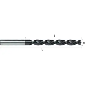 

DRILL BIT HSSCO TIALN DIN338S 4,80 MM REF.1160 SHORT NITRIDE TIT. ALUMINUM SPIRAL TYPE S